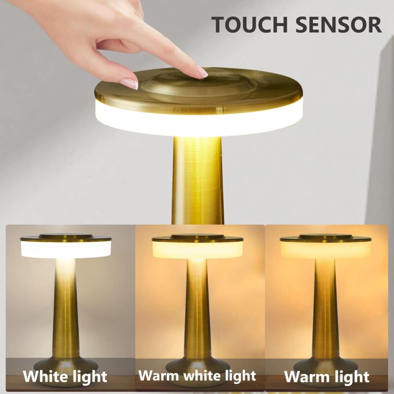 Lampe de Table LED sans Fil Rechargeable
