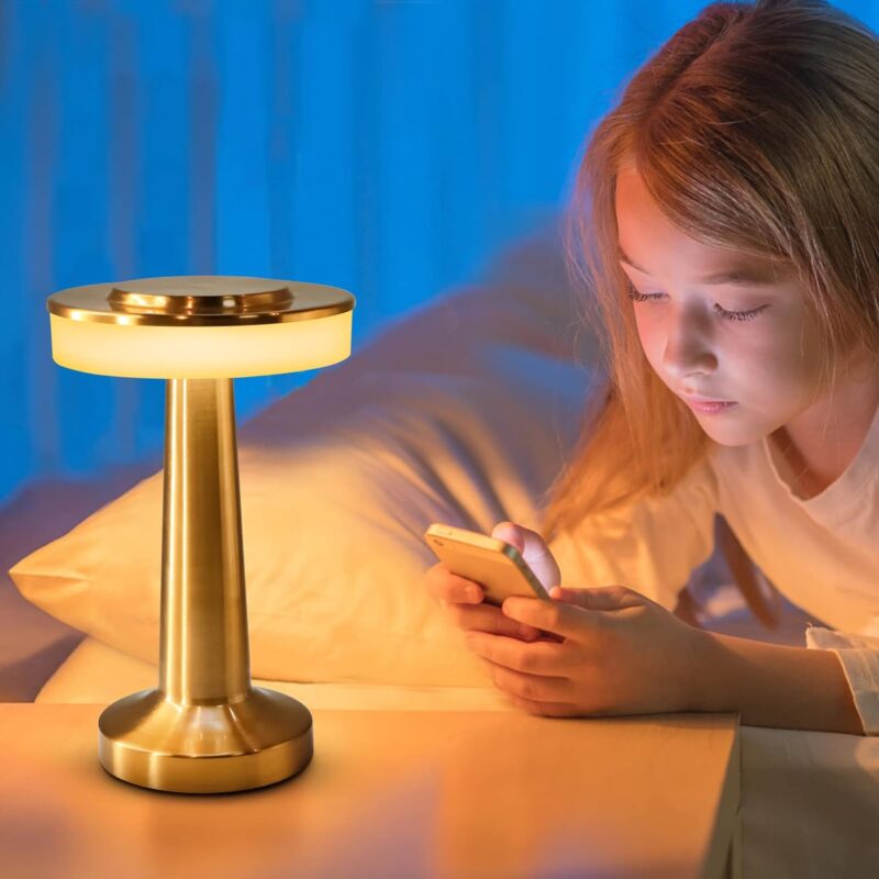 Lampe de Table LED sans Fil Rechargeable