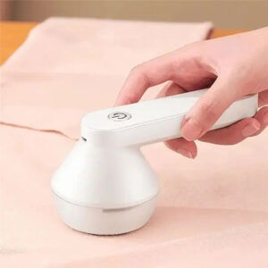 Anti bouloches électrique rechargeable - Blanc