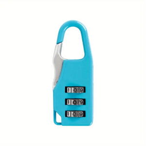 Cadenas à Combinaison à 3 Chiffres - Bleu ciel