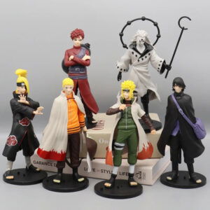 Lot de 6 Figurines Naruto - Collection des Ninjas Légendaires