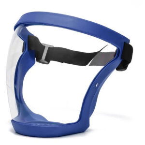 Masque de Protection Intégrale Bleu – Confort et Sécurité Maximale