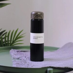 Bouteille Isotherme en Acier Inoxydable - 250 ml - Noir