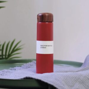Bouteille Isotherme en Acier Inoxydable - 250 ml - Rouge