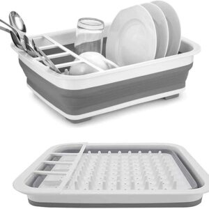 Égouttoir à Vaisselle Pliable 36x31 cm – Compact et Pratique pour Gagner de l’Espace