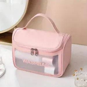 Trousse de Toilette Washbag – Pratique et Élégante pour Vos Voyages - Rose
