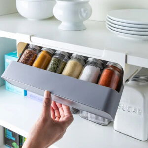 Rangement Pivotant pour Épices – Organisation Intelligente