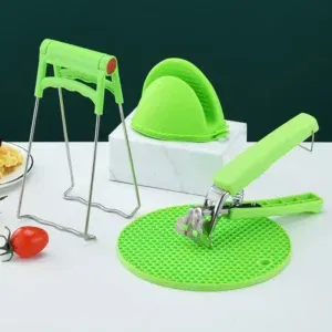 Ensemble Antibrûlure pour Cuisine – Manipulation Sécurisée des Plats Chauds