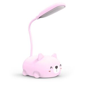 Lampe de Bureau LED en Forme d’Animal – Rose