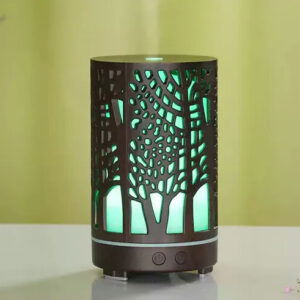 Diffuseur d’Huiles Essentielles et Humidificateur d'Ambiance - Marron