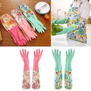 Gants de Ménage Longs avec Manches Imperméables – Protection Totale pour vos Tâches Domestique