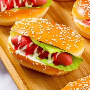 1 Faux HotDog Magnétique pour Réfrigérateur – Décoration Fun et Originale