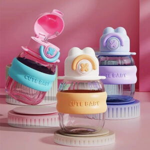 Gourde en Verre CUTE BABY - 700 ml - Adorable et Pratique