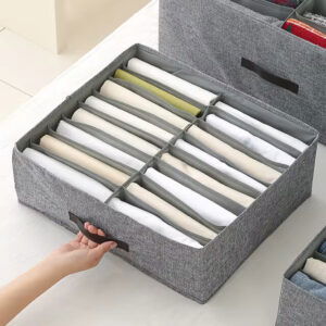 Organisateur de Rangement 16 Compartiments - Pliable et Pratique