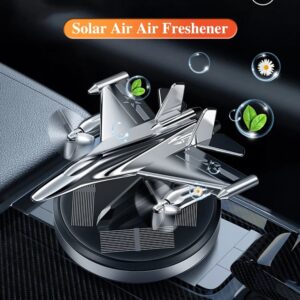 Diffuseur de Parfum pour Voiture – Design Avion Rotatif & Élégant