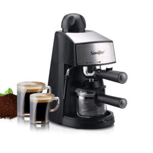 Machine à Expresso Sonifer 800W – Café Riche & Mousse Onctueuse