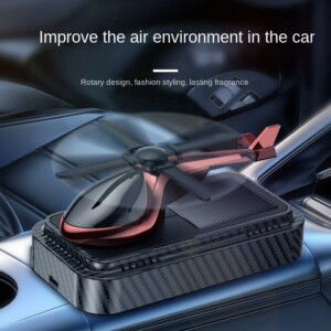 Diffuseur de Parfum pour Voiture – Design Hélicoptère Rotatif