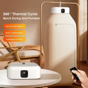 Sèche-linge portable intelligent – Séchage rapide et stérilisation - Avec Telecommande