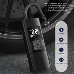 Compresseur d'Air Portable – Gonfleur Numérique Haute Précision