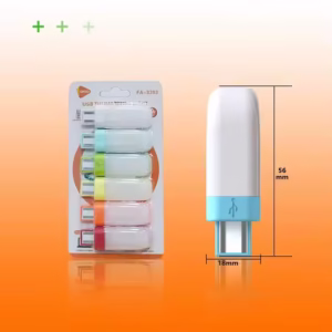 Lot de 6 Lampes USB Multicolores – Éclairage Pratique et Nomade