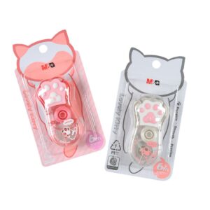 Effaceur de Stylo M&G – Patte de Chat Kawaii, 6m x 5mm (Couleur Aléatoire)