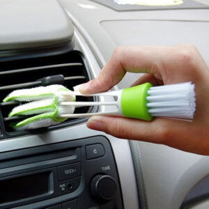 Brosse de Nettoyage Double pour Grilles de Climatisation – Voiture & Intérieur