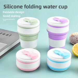 Gobelet Pliable en Silicone – Compact & Réutilisable