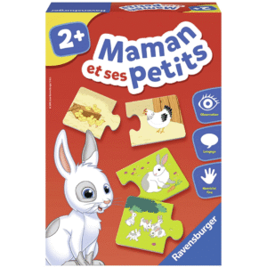 Puzzle Éducatif "Maman et ses Petits" – Ravensburger (2+)
