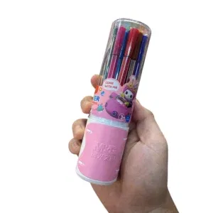 Feutres de Couleur M&G – Set de 12 Feutres à Eau ACP901EX (Boîte Rose ou Bleue)