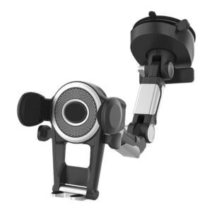 Support Téléphone Voiture 360° – Ventouse & Bras Réglable