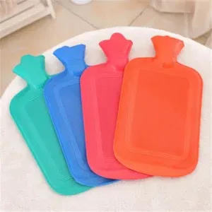 Bouillotte en Caoutchouc Souple – Anti-Douleurs & Réconfort – Coloris Selon Stock