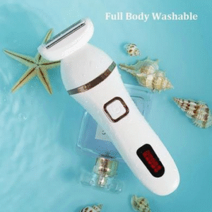 Rasoir Électrique Féminin Kemei KM-1691 – Étanche, Rechargeable & Affichage LED