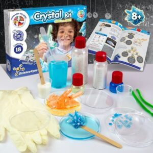 Kit de Cristaux Luminescents – Laboratoire STEAM à la Maison (8 ans +)