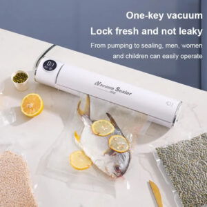 Machine de Mise Sous Vide Alimentaire – Scelleuse Automatique avec 50 Sacs Offerts