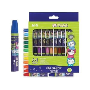Boîte de 24 Pastels à l’Huile M&G – So Many Cats 🐱🎨