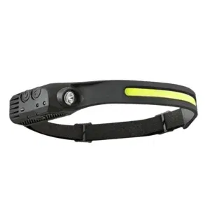 Lampe Frontale LED COB + XPE – Capteur de Mouvement & Rechargeable USB-C
