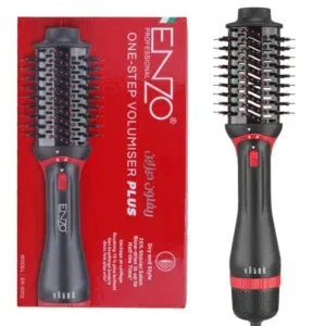 Brosse Soufflante ENZO One-Step – Brosse Lissante Sèche-Cheveux 2-en-1 - Plus