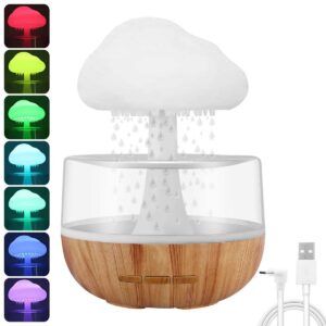 Lampe Nuage Lumineux RGB — Ambiance Relaxante, Recharge USB, 3 Modes de Brightness