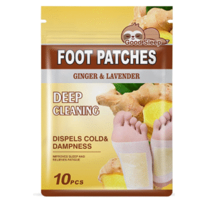 Patchs Détox pour Pieds – Gingembre & Lavande – 10 pièces