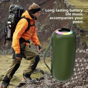 Enceinte Bluetooth portable – Son puissant 360°, design compact & batterie longue durée - A900BL