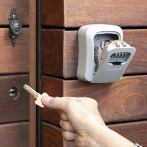 Boîte à Clés Murale avec Code – Coffre Sécurisé à Combinaison 4 Chiffres