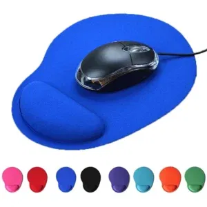 Tapis de souris ergonomique avec repose-poignet – Confort absolu pour vos longues sessions de travail ou de gaming