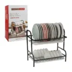 égouttoir vaisselle maroc,support assiette cuisine maroc,rangement cuisine maroc,égouttoir double étage maroc,égouttoir métal noir maroc,accessoire cuisine maroc,the good place maroc