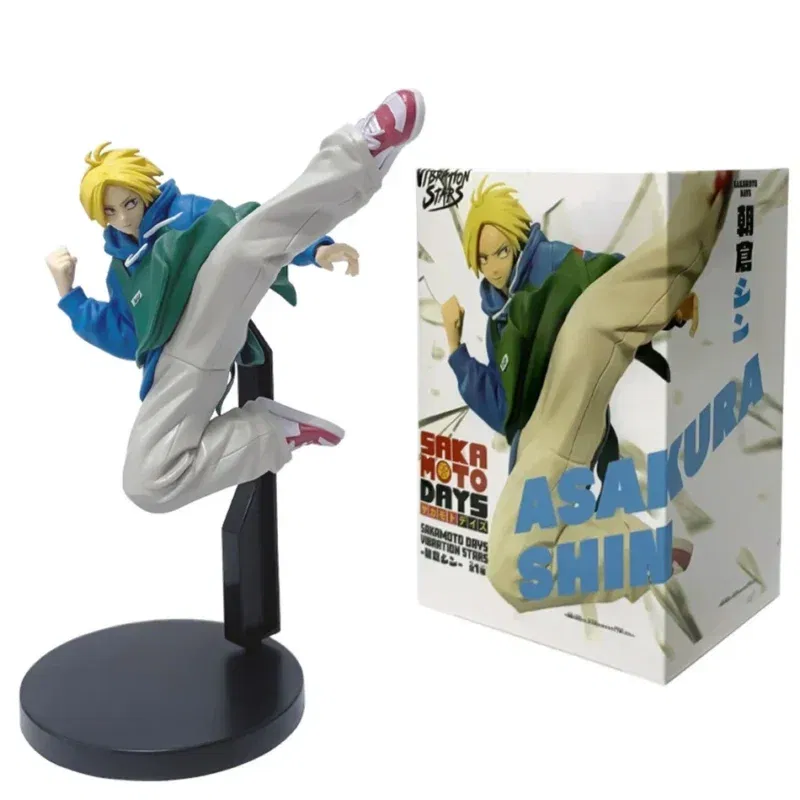 figurine Sakamoto Days Shin Maroc,figurine Asakura Shin Banpresto,Vibration Stars Sakamoto Days,figurine Bandai originale Maroc,figurine 16 cm anime,collection Bandai Banpresto Maroc,The Good Place Maroc