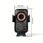 chargeur sans fil voiture maroc,support téléphone voiture maroc,support auto design maroc,chargeur rapide 15W maroc,accessoires voiture maroc,the good place maroc