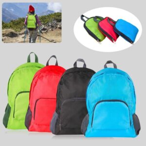 Sac à dos pliable léger et imperméable – Voyage, sport, école ou randonnée