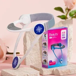 Correcteur de Posture Cervicale – Support de Cou Ergonomique avec Coussin de Massage Intégré