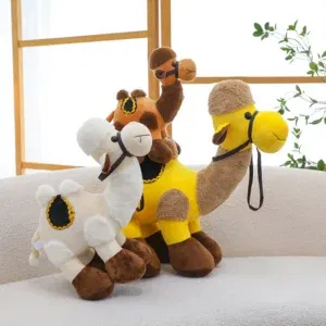 Peluche Chameau Réaliste – Douceur Exceptionnelle, Design Exotique
