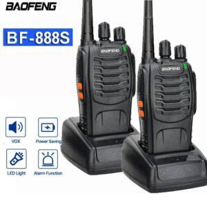 Talkie-Walkie Baofeng BF-888S – Longue Portée, Kit Duo Rechargeable