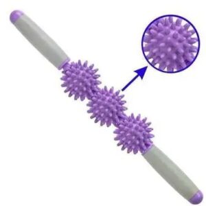 Bâton de Massage Corporel à Picots – Soulagement Musculaire Profond, Récupération & Détente